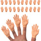 Finger Hands - 20 Pack - enhanced Rubber Little Tiny Finger Hands - Fun and Realistic Design - Ideal for Puppet Show  Gag Present  Fun for All Kids!