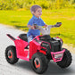 Honey Joy Ride On Atv, 6V Battery Powered Toddler Ride On Toy, Electric Vehicle For Kids, Forward/Backward, Foot Pedal, 4 Wheele