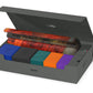 Ultimate Guard Omnihive 1000+, Deck Case For 1000 Double-Sleeved Tcg Cards + 2 Removable Trays, Grey, Magnetic Closure & Microfiber Inner Lining