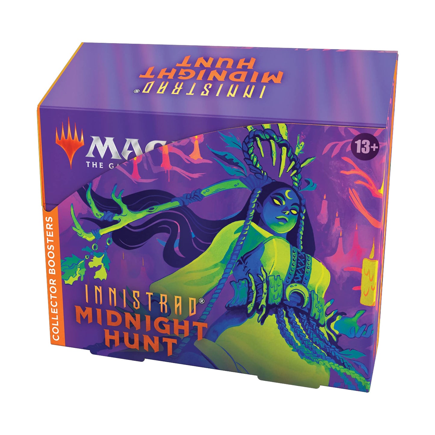 Magic: The Gathering Innistrad: Midnight Hunt Collector Booster Box | 12 Packs (180 Magic Cards)