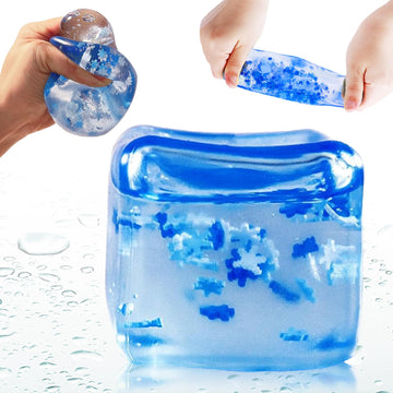 Rytopt Stress Balls For Kids And Adults, Stress Cube Fidget Toys, Sensory Toys, Enhanced Grip Strength Squeeze Toys, Square Shap