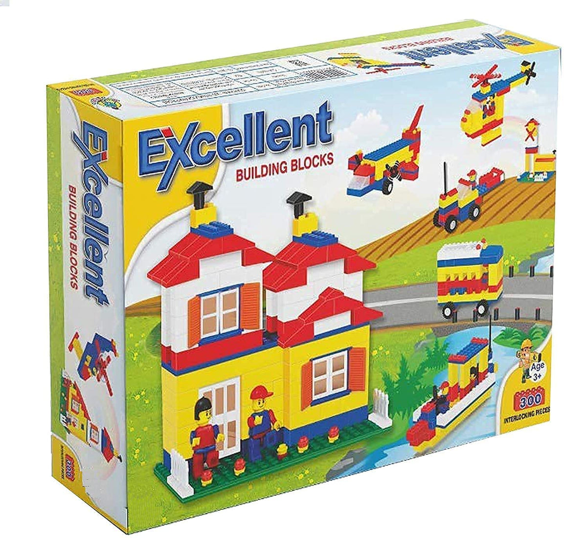 Olympia Games And Toys Excellent Building Block For Kids,300 Pcs Block Game,House Building Blocks,Educational Toy, Bricks Toys S