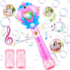 Beria Toys For Girls: Princess Toy Bubble Wand, Birthday Gifts For 3 4 5 6 7 8 Years Old Girl, Bubbles Machine Fairy Wands For K