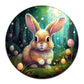 Woodbests 50 Piece Large Wooden Puzzles For Kids Ages 4-6, Rabbit Wooden Kids Puzzles (11.4''X11.4'') Unique Shape, Birthday & E