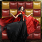 Charnoel 25 Pcs Wizard Party Magical Halloween Decor Square Double Sided Foil Balloons Backdrop 19 Burgundy Gold Foil Balloons