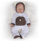 Vollence 12 Inch Platinum Silicone Baby Dolls Full Body Silicone Dolls Adorable Silicone Baby Doll For Child Birthday Gift - Boy