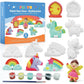 Funto Paint Your Own Unicorn Painting Kit, 13 Pcs Arts And Crafts Set For Kids, Steam Projects Creative Activity Diy Toys Gift F