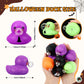 Junkin 50 Pcs Halloween Rubber Ducks Bulk Mini Rubber Ducks Small Duck in Bulk Gift for Halloweens Party Favors Toys (Blow Bubbles Duck)