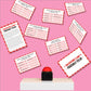 Valentine'S Day Friendly Feud Game Set, Valentine'S Day Game Supplies, Valentine'S Day Games For Adults And Teens, Feud Quiz, Va
