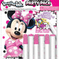 Disney Imagine Ink Coloring Book Set - 12 Pack, Multicolor, No Mess Coloring with Minnie Stickers for Kids