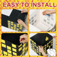 Weekgrat 6 Pcs Large Hero Party Favor Boxes with Light String 11 Inch Skyscraper City Gift Large Hero Theme Candy Treat Boxes Sk