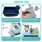 Funmission Play Kitchen Sink Toys, Children Electric Dishwasher Play Sink With Running Water, Play Kitchen Accessories, Upgraded