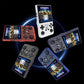 R36MAX Handheld Game Console, 4.0 Inch IPS Screen Linux System 4000mAh Rechargeable Portable Pocket Arcade with 128GB TF Card, B
