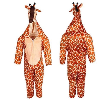 MODERNAZ Giraffe costume for kids | giraffe dress for Kids halloween dress up animal party fancy dress 39 years (23 years)