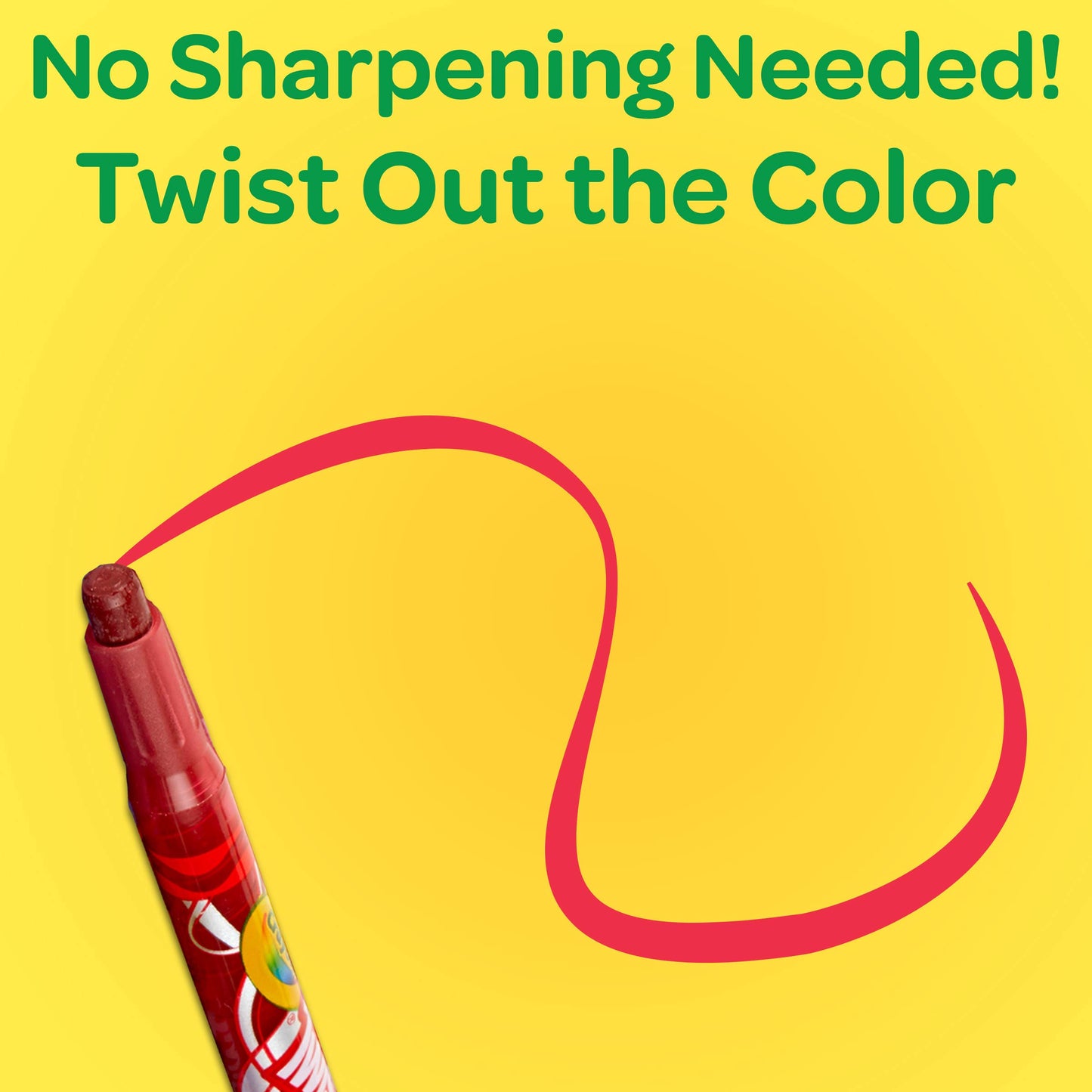 Crayola Twistables Crayons, Multicolor, Pack of 12, Plastic, Model 52-8530-E-000