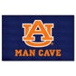 FANMATS 14531 Auburn Tigers Man Cave UltiMat Rug - 5ft. x 8ft. | Sports Fan Area Rug, Home Decor Rug and Tailgating Mat