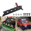 Vgoohobby RC LED Light Bar Roof LED Lamp Body Shell Roof Light Compatible with Traxxas TRX-4 SCX10 90046 D90 SCX10 II CC01 Redca
