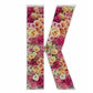 JW Passion 2FT Letter K Mosaic Balloon Frame - Fillable Letters Kit for Birthday Party & Wedding Decor