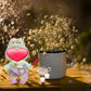 17Cm Doll Clothes For Doll, Outfits Costumes Compatible With Dolls Keychain Accessories (Small Pink Crawler Suit)