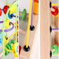 Wondertoys Bead Maze Toy for Kids Wooden Colorful Abacus Roller Coaster Educational Circle Toys Bead Maze Activity Cube Sensory