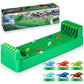 Foilswirl Electric Horse Racing Board Game Mini Portable 6-Horse Racing Table Desktop Derby Game for mature-themed Family Party Entertainment