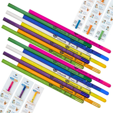 UTKARSH Plantable Seed Pencils  Pack of 25 | Eco Friendly Pencils Made from Recycled Paper | Unique Return Gift for Kids, Birth