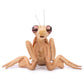 ZHONGXIN MADE Large Brown Mantis Plush Toy - 15in Realistic Stuffed Insect, Soft Polyester, Unique Gift for Kids