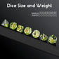 Chicken Dungeons and DragonsDice Set, DNDND 7PCS Resin DND Dice Set with Velvet Bag for D&D Role Playing Games and Tabletop Game