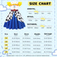 Eledobby Jessie Toy Story Costume Girls Princess Jessie Dress Cowgirls Costumes Halloween Outfit Birthday Party Dresses 9-10Year