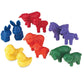 Learning Resources Friendly Farm Animal Counters - 72 Pieces, Ages 3+ Toddler Learning Toys, Preschool Learning Supplies, Classroom Desk Pets, Educational Counting And Sorting Toy