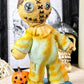 Ebros Day Of The Dead Pinheadz Monster With Voodoo Stitches Figurine Halloween Collectible Fantasy Mythical Beings Undead Apocalypse Horror (Trick Or Treat Sam)