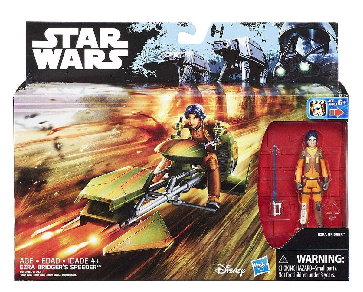 Star Wars R Ezra Bridgers Speeder Action Figure
