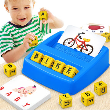 Narrio Educational Toys For 3 4 5 Year Old Boys Gift, Matching Letter Game Preschool Abc Learning Toys For Kids Ages 4-8 Years, Christmas Birthday Gifts For 3-6 Year Old Boys Toddler Toys Age 2-4