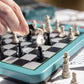 SCS Direct Electronic Grandmaster Chess Game with Talking Coach & 8 Bonus Games - Black, Ideal for Kids & Adults