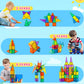 Bmag 130PCS Magnetic Tiles Building Blocks, 3D Magnet Blocks Construction Playboards for Kids Toddlers, Educational STEM Prescho