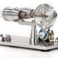 Sunnytech Hot Air Stirling Engine Motor Model Educational Toy Electricity Generator Colorful Led Sc (Sc010)