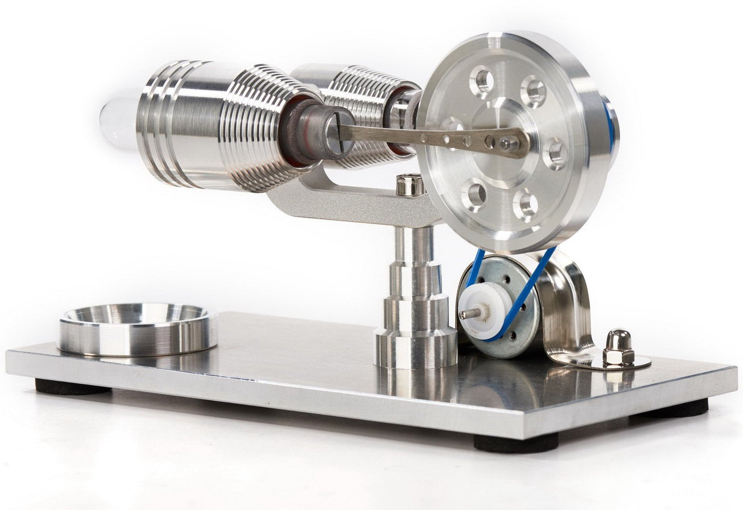 Sunnytech Hot Air Stirling Engine Motor Model Educational Toy Electricity Generator Colorful Led Sc (Sc010)