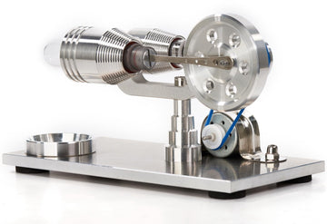 Sunnytech Hot Air Stirling Engine Motor Model Educational Toy Electricity Generator Colorful Led Sc (Sc010)