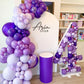 Partywoo Lavender Balloons, 85 Pcs Light Purple Balloons Different Sizes Pack Of 18 Inch 12 Inch 10 Inch 5 Inch Purple Balloons For Balloon Garland Or Balloon Arch As Party Decorations, Purple-Y15