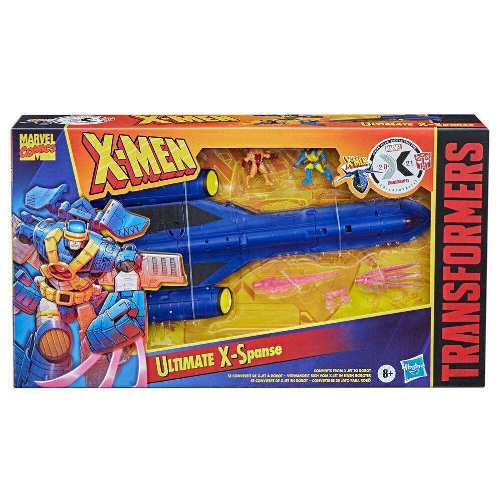 Marvel Transformers Generations – Collaborative Comics X-Men Mash-Up, Ultimate X-Spanse – Ages 8 And Up, 21.5-Cm Leader Class, F0484