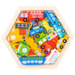 Loom Tree Wooden Jigsaw Puzzles Sorting Stacking Blocks Educational Toy Traffic | Toys For Baby | Developmental Baby Toys