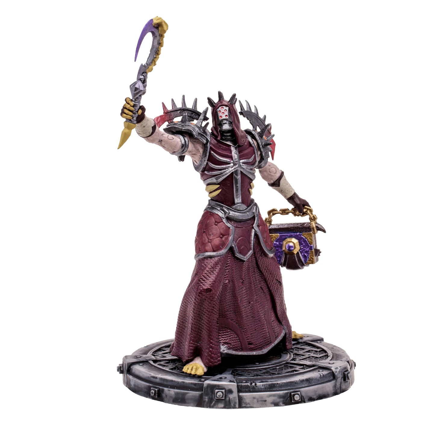 Mcfarlane Toys - World Of Warcraft Undead: Priest/Warlock (Rare) 1:12 Scale Posed Figure