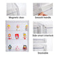 BOHOIDEE Acrylic 3-Tier Clear Display Case, Wall-Mounted Dustproof Organizer for Action Figures, Model 868-A