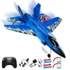 Crohorizon 2-Channel Rc Plane Foam Airplane For Kids Over 12 Years Age,Blue