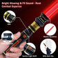 Light Up Saber for Kids  Red Light decorative replica blades with FX Sound  Expandable Light decorative replica blades Set for Galaxy War Fighter Warriors  Halloween Dress Up Parties (with Belt Clip)
