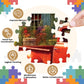 1000 Piece Puzzle For Adults,Wooden Jigsaw Puzzles,Puzzles For Adults 1000 Pieces And Up,House In The Countryside Puzzles For Adults,Artistic Decorations, Educational Toys,Finished Size 29.5'X20'