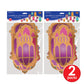 Foil Lantern & Mandala Cutouts Pack of 2