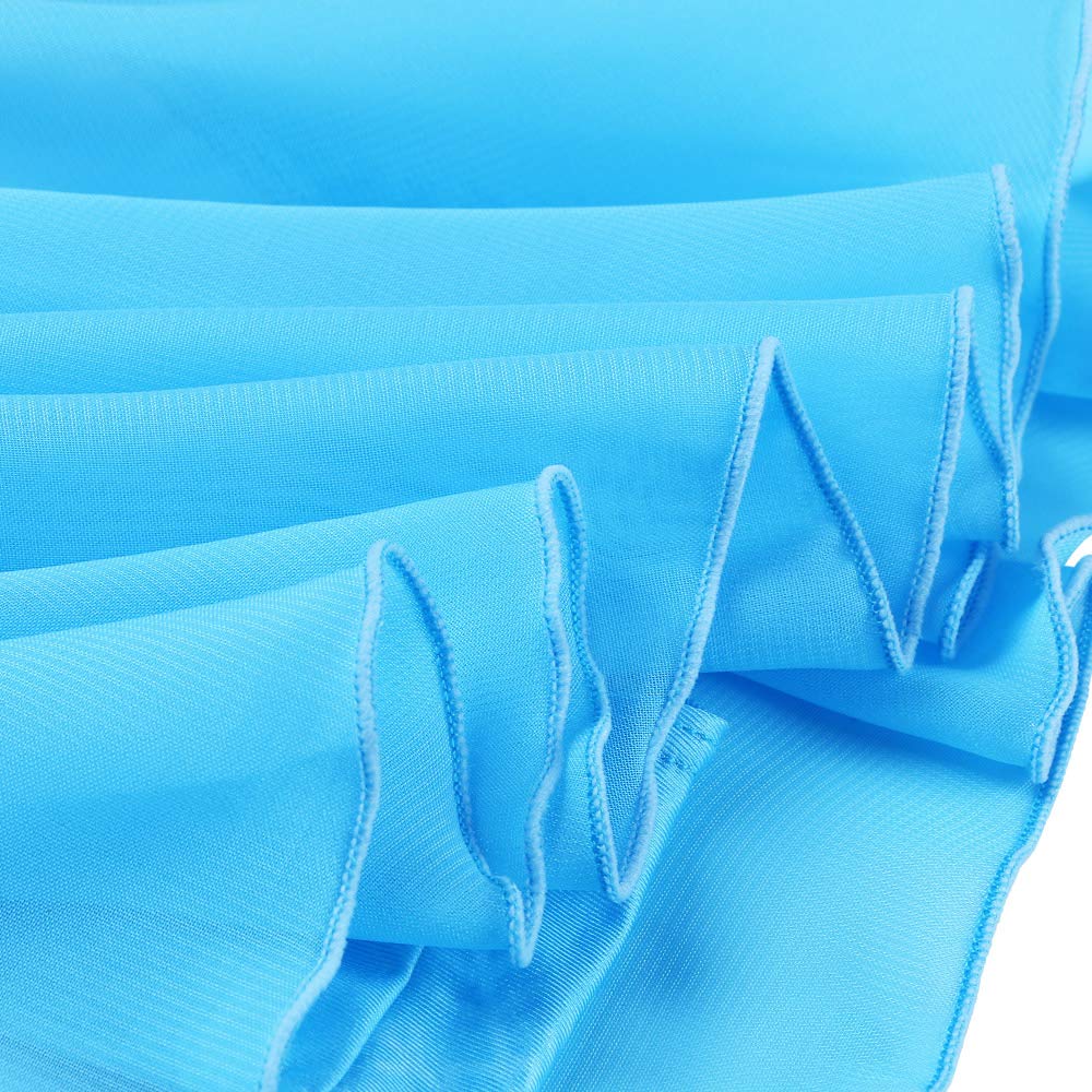 BAOHULU Toddlers Dancing Cosplay Tutu Ballet Leotard for Girls B211_SnowflakeBlue_L