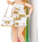 Rainbow High Amaya Raine 11” Fashion Doll Playset with 2 Outfits & Accessories, Rainbow Color, Model 594154EUC