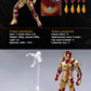 OVONNI 7 Inch Ironman MK42 Action Figure - Collectible, Exquisite Painting, ABS Material, with Accessories (1/10 Scale)